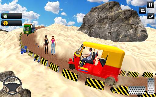 New Tuk Tuk Auto Rickshaw Driver 2020 🛺 Taxi game screenshot 5