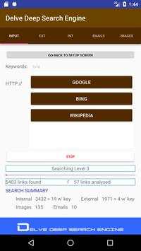 Delve into Search Engines screenshot 2