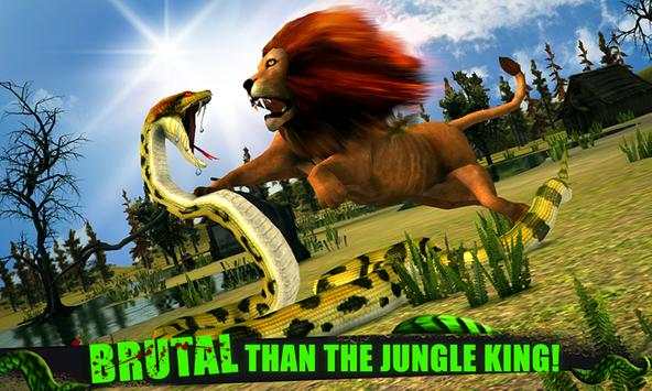 Angry Anaconda Attack 3D screenshot 2