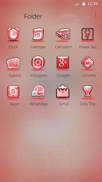 Peach Cute Kitty Launcher Theme screenshot 7