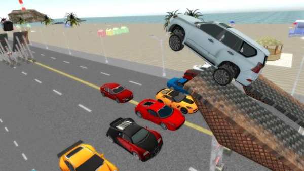 Hero Spiderman and Superman Car Game screenshot 2