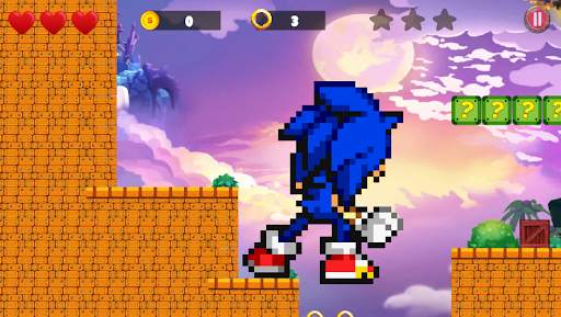 Blue Hedgehog Classic Dash Adv скриншот 4