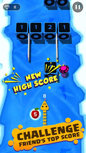 Beat Snakes - 3D Snake VS Block Music Games screenshot 1