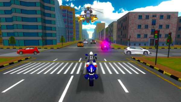 Bicicleta Policía Persecución screenshot 4