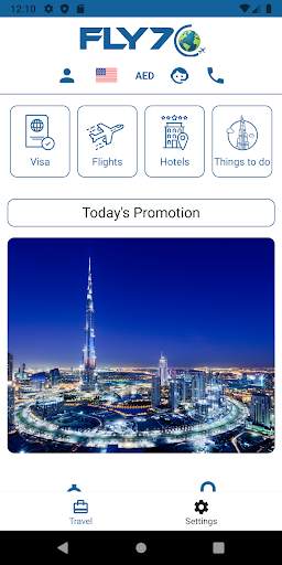 Fly7c: Travel and Sightseeing screenshot 1
