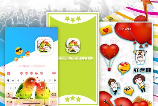 Love Birds Live Keyboard - Love Birds Keyboard screenshot 5