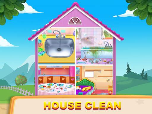Home Cleaning Game : Make Clean State And Country screenshot 4