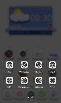 Pure White GO Launcher Theme screenshot 5