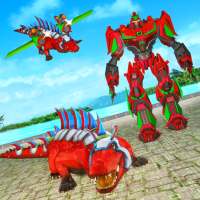 Flying Crocodile Robot Transformation Game logo