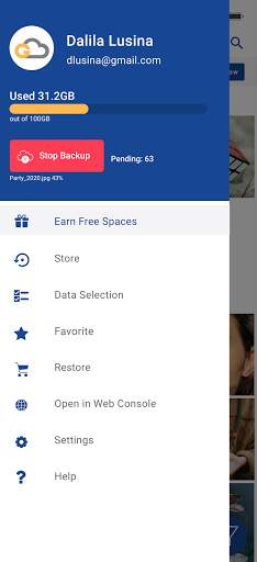 G Cloud Backup screenshot 2