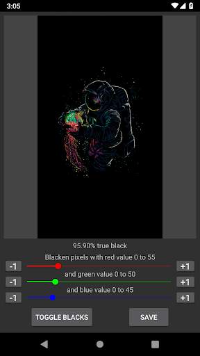 OLEDBuddy screenshot 2