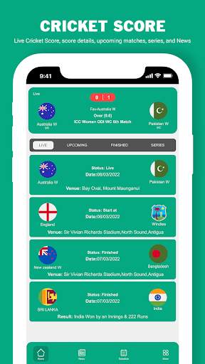 Cricket Live Score screenshot 1