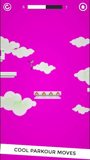Stickman Parkour 3D Ninja Run Race screenshot 4