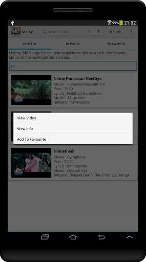 Malayalam Songs screenshot 7