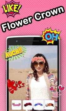 Flower Crown Beauty Camera screenshot 4