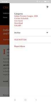 Cricbuzz Preditions-Cricscore скриншот 3