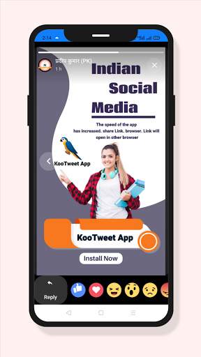 Koo Tweet Social Media screenshot 7