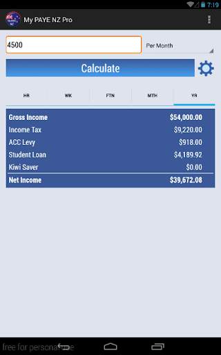 My PAYE NZ Lite screenshot 7