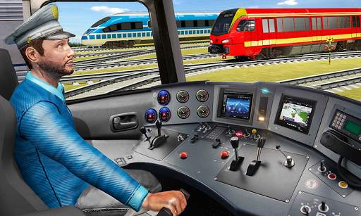 Indian Train Pro Driving Sim - City Train Game screenshot 2