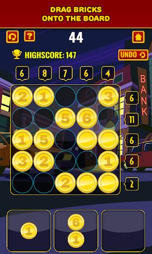 Number puzzle game : Money : Free screenshot 3