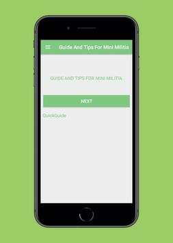 Guide And Tips For Mini Militia screenshot 1