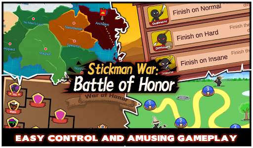 Stickman War: Battle of Honor screenshot 4
