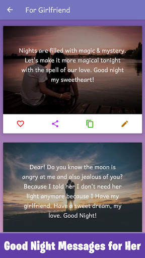 Sweet Good Night Messages & Good Night Quotes screenshot 6