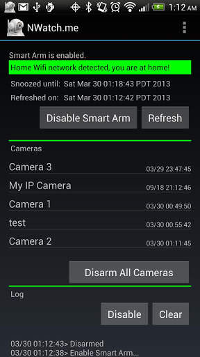 NWatch.me IP Camera Center screenshot 1