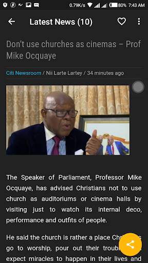 Ghana Breaking News screenshot 10