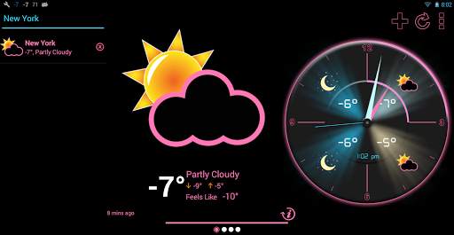Weather Rise Clock 30  Widgets screenshot 14