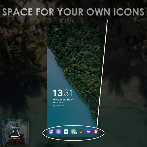 Scenic UI For KLWP screenshot 3