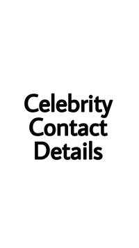 Celebrity Contact deails- Cricketers and Actresses screenshot 1