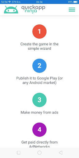 QuickApp Ninja Create Android screenshot 4