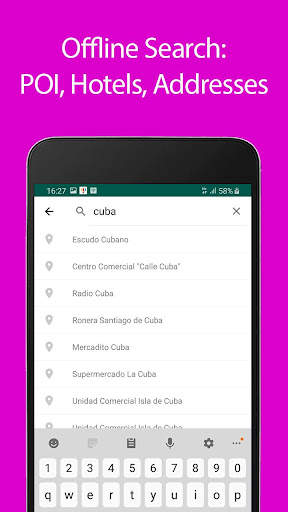 Cuba Offline Map and Travel Gu screenshot 3