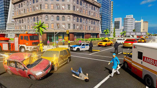 911 Emergency Rescue Service - Firefighter Games screenshot 3
