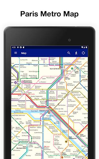 Paris Metro – official metro map and train times screenshot 8
