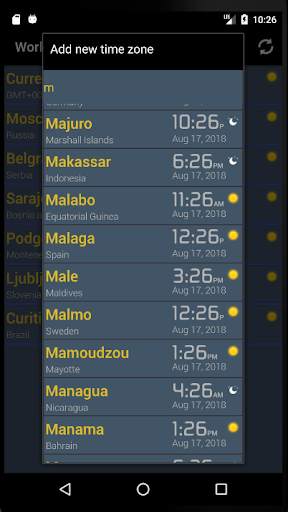 World Clock   screenshot 4