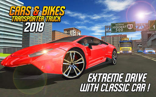 Cargo Airplane: Car Transporter Truck Driving Game screenshot 19