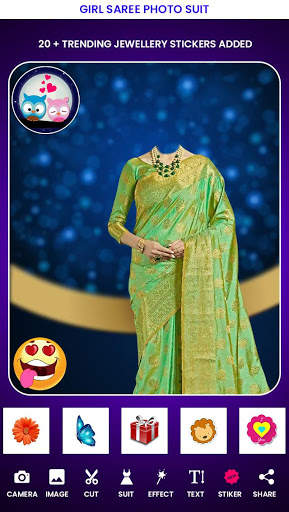 Girl Saree Photo Editor - Saree Photo Suit screenshot 7