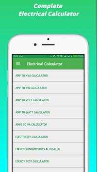 Electrical Wiring Calculator скриншот 1