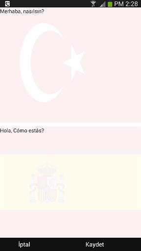 Türkçe İspanyolca Çeviri screenshot 3