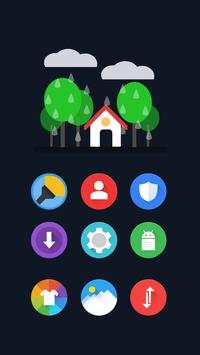 Glomero - CM Launcher Theme screenshot 2