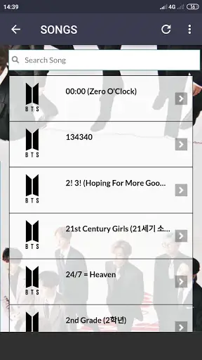 BTS Lyrics (Offline) screenshot 4