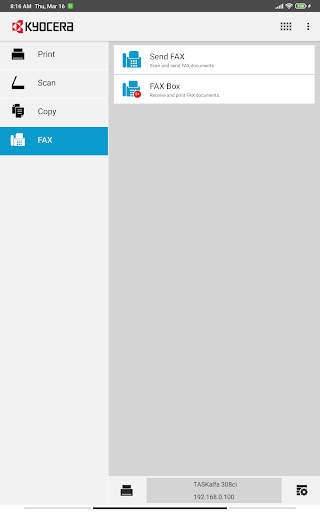 KYOCERA Mobile Print screenshot 15