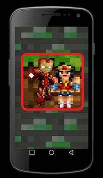 Super Hero skin for Minecraft PE screenshot 1