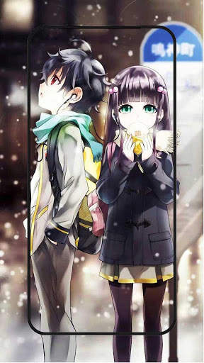 Anime Couple Wallpaper screenshot 11