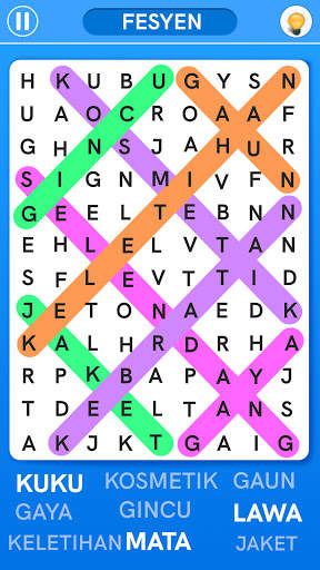 Cari perkataan: Word search screenshot 4