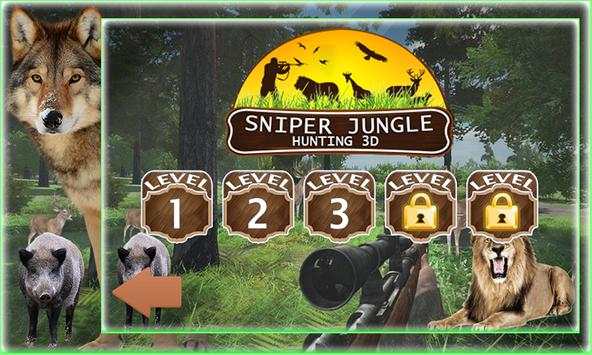 Sniper Jungle Hunting 3D screenshot 3