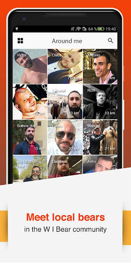 W | Bear : Gay Bear's Chat App screenshot 5