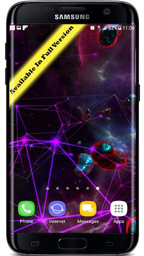 Sci_Fi Particle Plexus 3D Live Wallpaper screenshot 4